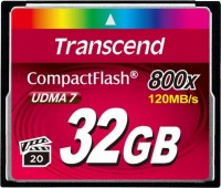 Купить карта памяти Transcend CompactFlash 800x (32Gb) по цене от 1190 грн.