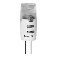 Купити лампочка Maxus 1-LED-278 G4 1.5W 4100K 12V AC/DC AP  за ціною від 68 грн.