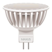 Купить лампочка Maxus 1-LED-295 MR16 4W 3000K 220V GU5.3 AP  по цене от 68 грн.