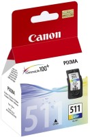 Купить картридж Canon CL-511 2972B007: цена от 860 грн.