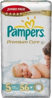 Купить подгузники Pampers Premium Care 5 (/ 56 pcs) по цене от 501 грн.