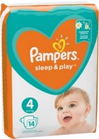 Купить подгузники Pampers Sleep and Play 4 (/ 14 pcs) по цене от 81 грн.