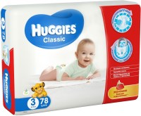 Купить подгузники Huggies Classic 3 (/ 78 pcs) по цене от 446 грн.