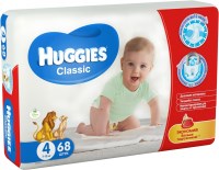 Купить подгузники Huggies Classic 4 (/ 68 pcs) по цене от 460 грн.