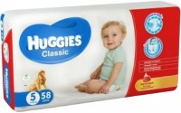 Купить подгузники Huggies Classic 5 (/ 58 pcs) по цене от 446 грн.