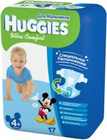 Купити підгузки Huggies Ultra Comfort Boy 4 Plus за ціною від 354 грн.