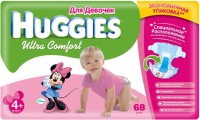 Купить подгузники Huggies Ultra Comfort Girl 4 Plus (/ 68 pcs) по цене от 489 грн.