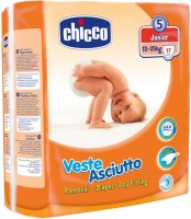 Купить подгузники Chicco Veste Asciutto 5 (/ 17 pcs) по цене от 174 грн.