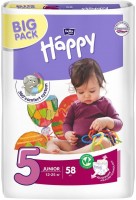 Купить подгузники Bella Baby Happy Junior 5 (/ 58 pcs) по цене от 491 грн.