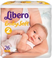 Купить подгузники Libero Baby Soft 2 (/ 26 pcs) по цене от 112 грн.