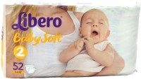 Купить подгузники Libero Baby Soft 2 (/ 52 pcs) по цене от 256 грн.
