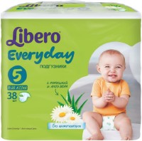 Купить подгузники Libero Everyday 5 (/ 38 pcs) по цене от 241 грн.