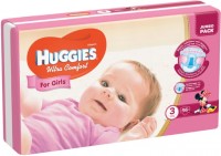 Купить подгузники Huggies Ultra Comfort Girl 3 (/ 56 pcs) по цене от 462 грн.