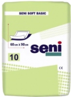 Купить подгузники Seni Soft Basic 90x60 (/ 10 pcs) по цене от 132 грн.