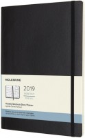 Купить ежедневник Moleskine Monthly Planer Soft Large Black  по цене от 710 грн.