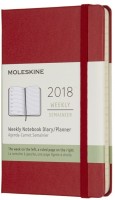 Купити щоденник Moleskine Weekly Planner Pocket Red  за ціною від 392 грн.