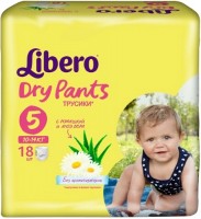 Купить подгузники Libero Dry Pants 5 (/ 18 pcs) по цене от 138 грн.