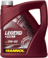 Купить моторное масло Mannol Legend Ester 0W-40 4L  по цене от 1537 грн.