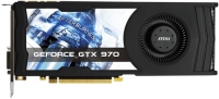 Купить видеокарта MSI GTX 970 4GD5 OC  по цене от 11078 грн.