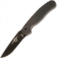 Купить нож / мультитул Ontario RAT Black Plain: цена от 3969 грн.