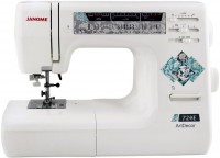 Купить швейная машина / оверлок Janome ArtDecor 724E  по цене от 9052 грн.
