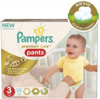 Купить подгузники Pampers Premium Care Pants 3 (/ 28 pcs) по цене от 468 грн.