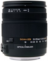 Купить объектив Sigma 18-125mm f/3.5-5.6 AF DC  по цене от 13920 грн.