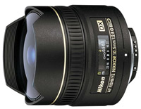 Купить объектив Nikon 10.5mm f/2.8G AF ED DX Fisheye-Nikkor  по цене от 43105 грн.