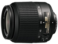 Купить объектив Nikon 18-55mm f/3.5-5.6G AF-S ED DX Zoom-Nikkor  по цене от 77 грн.