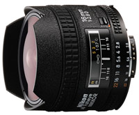 Купить объектив Nikon 16mm f/2.8D AF Fisheye-Nikkor  по цене от 19943 грн.