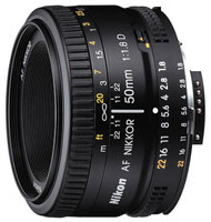 Купить объектив Nikon 50mm f/1.8D AF Nikkor: цена от 8340 грн.