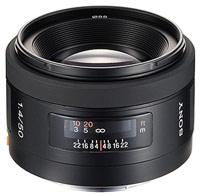 Купить объектив Sony 50mm f/1.4 A: цена от 53320 грн.
