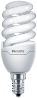 Купить лампочка Philips Tornado T2 mini 12W 2700K E14  по цене от 68 грн.