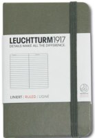 Купить блокнот Leuchtturm1917 Ruled Notebook Mini Grey 