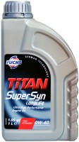 Купить моторное масло Fuchs Titan Supersyn Longlife 0W-40 1L  по цене от 545 грн.