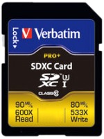 Купить карта памяти Verbatim Pro+ SD UHS-I (Pro+ SDHC UHS-I 32Gb) по цене от 309 грн.