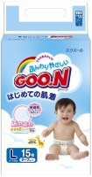Купить подгузники Goo.N Diapers L (/ 15 pcs) по цене от 237 грн.