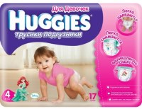 Купить подгузники Huggies Pants Girl 4 (/ 17 pcs) по цене от 162 грн.