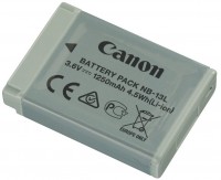 Купить аккумулятор для камеры Canon NB-13L: цена от 800 грн.