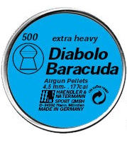 Купить пули и патроны Haendler & Natermann Diabolo Baracuda 4.5 mm 0.69 g 500 pcs  по цене от 190 грн.