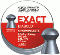 Купити кулі й патрони JSB Diablo Exact 4.51 mm 0.55 g 500 pcs  за ціною від 612 грн.