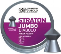 Купить пули и патроны JSB Diablo Jumbo Straton 5.5 mm 1.03 g 500 pcs  по цене от 701 грн.