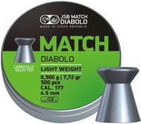 Купить пули и патроны JSB Match Diablo 4.51 mm 0.5 g 500 pcs  по цене от 316 грн.