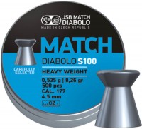 Купить пули и патроны JSB Match Diablo S100 4.51 mm 0.53 g 500 pcs  по цене от 611 грн.