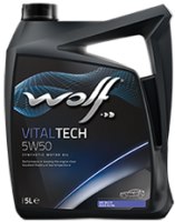 Купить моторное масло WOLF Vitaltech 5W-50 5L  по цене от 1097 грн.