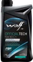 Купить моторное масло WOLF Officialtech 5W-30 C1 1L  по цене от 336 грн.