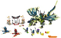 Купить конструктор Lego Attack of the Morro Dragon 70736  по цене от 9999 грн.