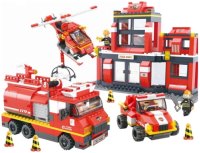 Купить конструктор Sluban Fire Station Average Set M38-B0226  по цене от 1639 грн.