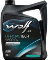 Купить моторное масло WOLF Officialtech 5W-30 C4 5L: цена от 1448 грн.
