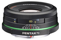 Купить объектив Pentax 70mm f/2.4 SMC DA Limited  по цене от 27482 грн.